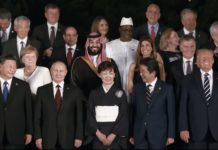 MBS en la cumbre del G20 celebrada en Osaka en 2019