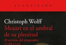 Wolff Mozart cubierta Acantilado