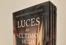 Sacaluga Luces del último sigle estuche