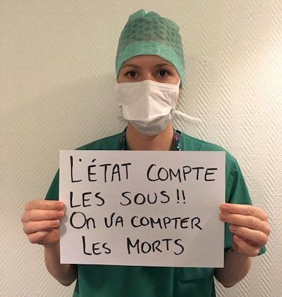 Francia-les-sous-et-les-morts El coronavirus muestra que la utopía es posible
