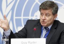 Guy Ryder, director de la Organización Internacional del Trabajo (OIT)