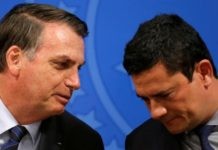 Jair Bolsonaro y Sergio Moro Brasil