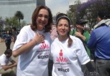 Rosi Orozco junto a Norma Bastida, una de las víctima de trata que, hoy, vive libre y feliz