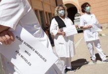 Francia: movilizaciones del personal sanitario en Montauban