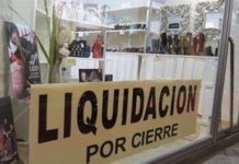 pequeño comercio cierra por confinamiento