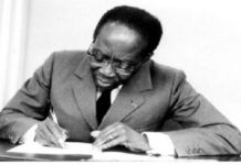 Leopoldo Senghor firma una ley contra la discriminación de lenguas locales, 10ABR1977