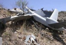 Dron azerí derribado por Armenia
