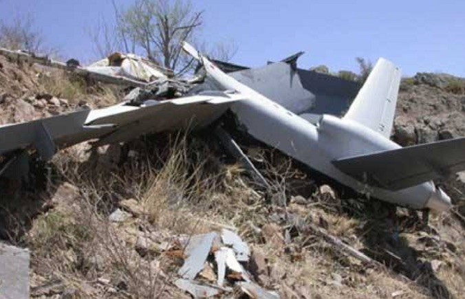 Dron-azerí-derribado-por-Armenia Combates y escalada de tensión en la frontera entre Armenia y  Azerbaiyán