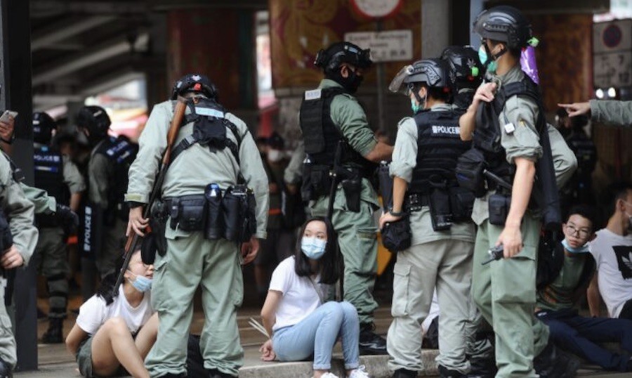 Hong-Kong-represión-policial-1JUL2020 Hong Kong: 45 militantes pro democracia condenados en el mayor proceso sobre la seguridad nacional