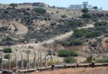 Construcción de un muro fronterizo entre Argelia y Marruecos