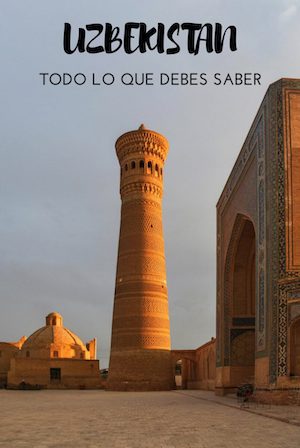 Uzbekistan-cartel-turismo Uzbekistán indemnizará con 2600 euros a los turistas que se contagien por COVID-19