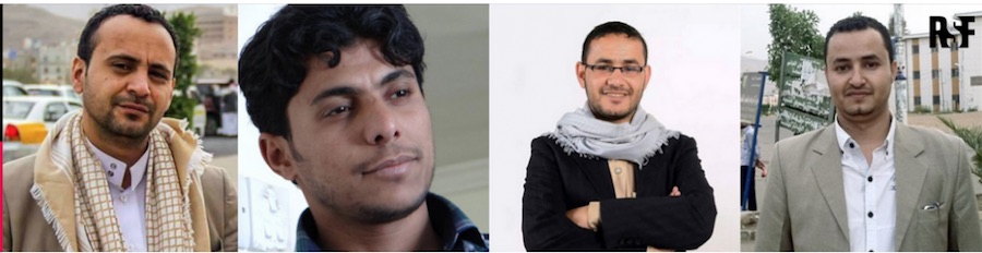 Yemen-periodistas-condenados-a-muerte Alerta de RSF: cuatro periodistas en riesgo de ser ejecutados