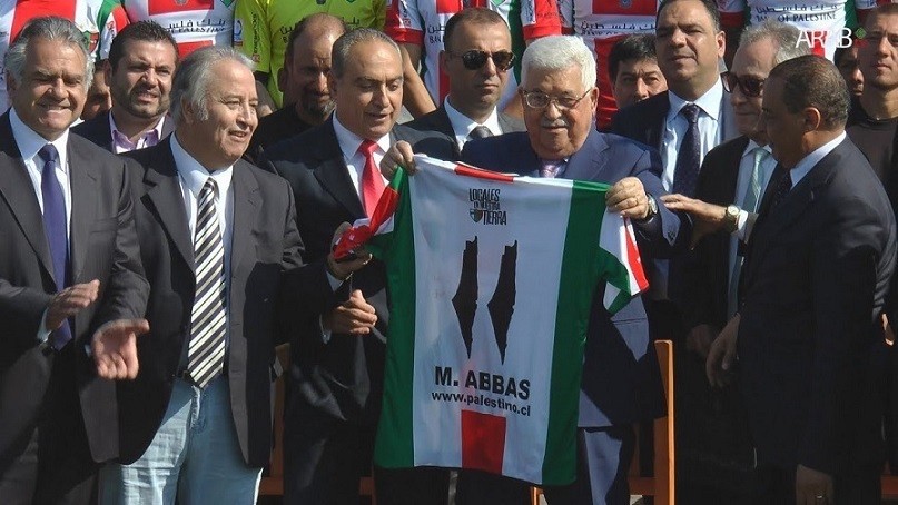 Club-Palestino-M-Abbas-2018 El CD Palestino de Chile cumple un siglo