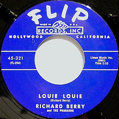 Louie-Louie-RBerry O eres de los de Louie Louie, o eres de los otros