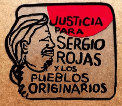 Sergio-Rojas-cartel-Costa-Rica A diez años del desalojo violento de líderes indígenas del Congreso costarricense