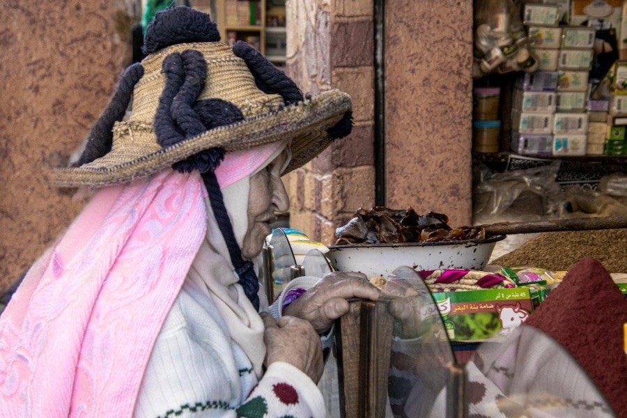 G-Piña-Rosales-Campesina-rifeña-Tánger- Marruecos en la fotografía de Gerardo Piña-Rosales