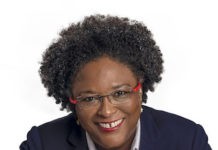 Mia Mottley, primera ministra de Barbados