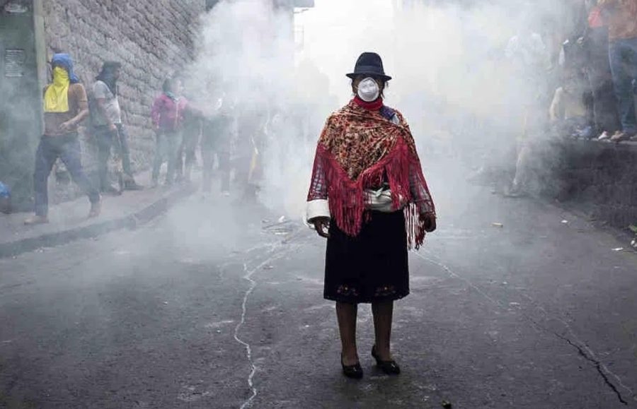 Ecuador-protesta-social-Mujer-de-Cotopaxi-2019-e1602502186128 Autodeterminación de los pueblos indígenas y Estado nación