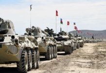 Maniobras conjuntas de militares turcos y azeríes
