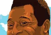 Pelé en cómic «El rey Pelé, el hombre y la leyenda»