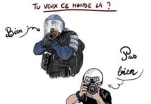 Francia seguridad global humor