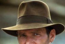 Harrison Ford en el papel de Indiana Jones