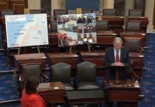 El senador republicano, Jim Inhofe, expone la situación en el Sahara en el Senado de Estados Unidos