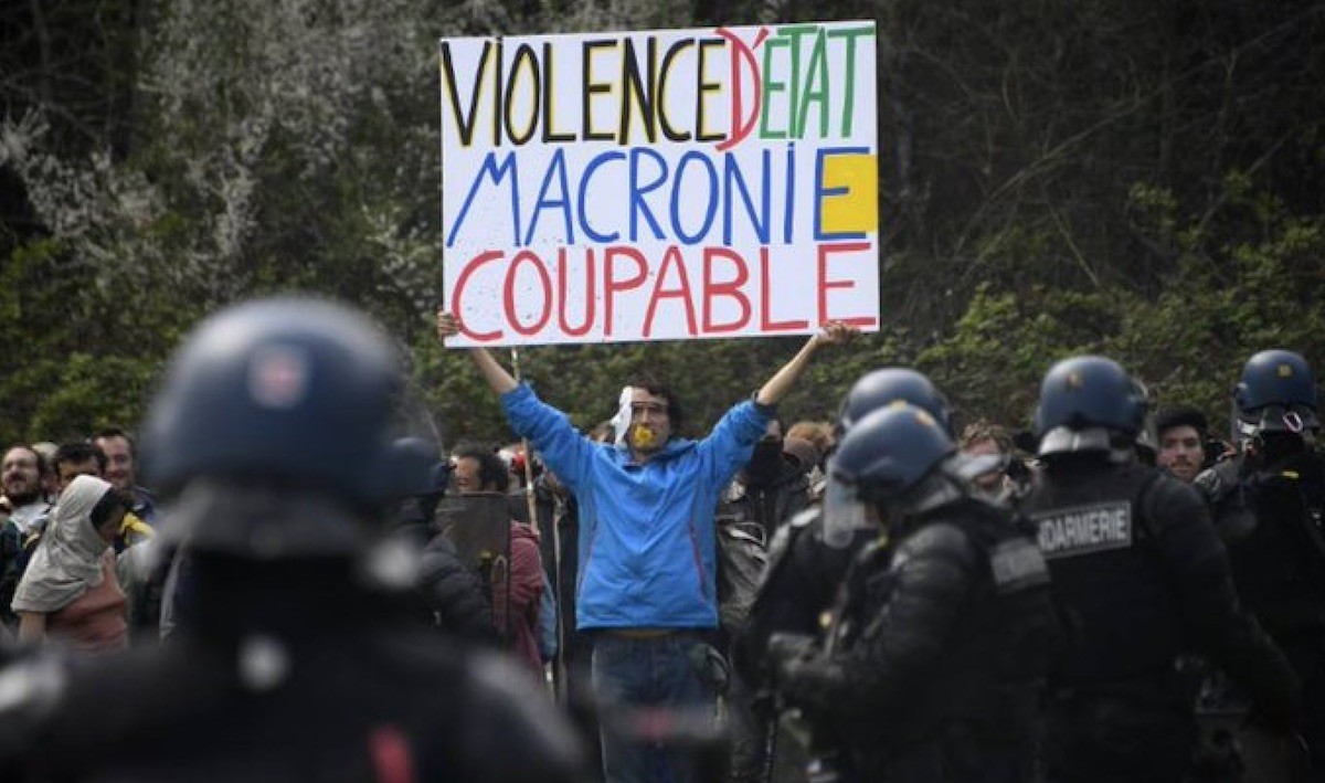 violencia-policial-en-francia Violenta represión e inseguridad global en Francia