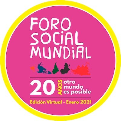 fsm-logo-2021 El Foro Social Mundial buscará de nuevo ser alternativa digital al Foro Económico Mundial