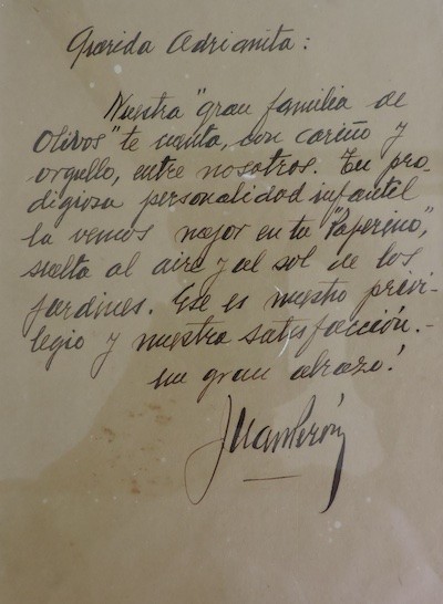 perón-manuscrito-adriana-bianco El general Perón, presidente de Argentina y mis recuerdos