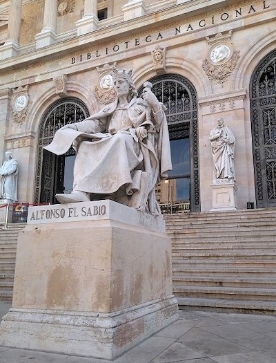 alfonso-el-sabio-biblioteca-nacional-madrid Alfonso X el Sabio, octavo centenario del nacimiento del rey que jugaba al ajedrez y escribía en gallego