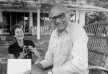 Arthur Miller con Inge Morath