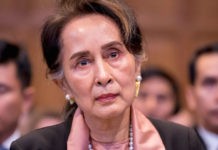 ICJ / Frank van Beek: Aung San Suu Kyi comparece ante la Corte Internacional de Justicia de la ONU (CIJ) el 10 de diciembre de 2019.