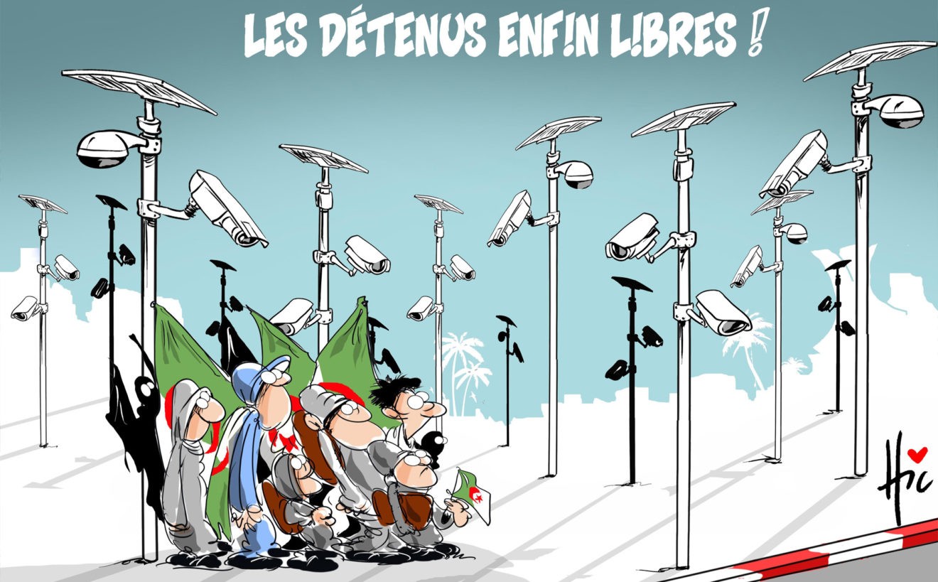 hic-detenus-liberes-liberte-hirak-algerie-surveillance-camera-prison-1320x819-1 Argelia: renace la contestación callejera