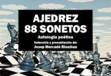 Ajedrez 88 Sonetos portada