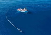 El Ocean Cleanup en la recogida de plásticos en el oceano