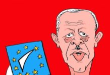 Erdogan, según el dibujante francés Patrick Pinter