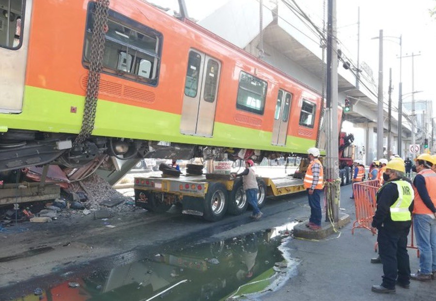 metro-méxico-línea-12-hundida-3may2021 Accidente en el metro de Ciudad de México: al menos 23 fallecidos y 80 heridos