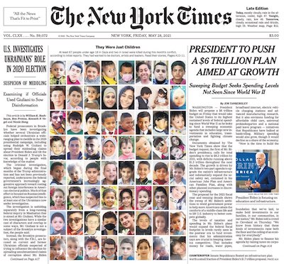 nyt-portada-menores-palestinos Consejo de Derechos Humanos investigará exacciones de Israel en Gaza