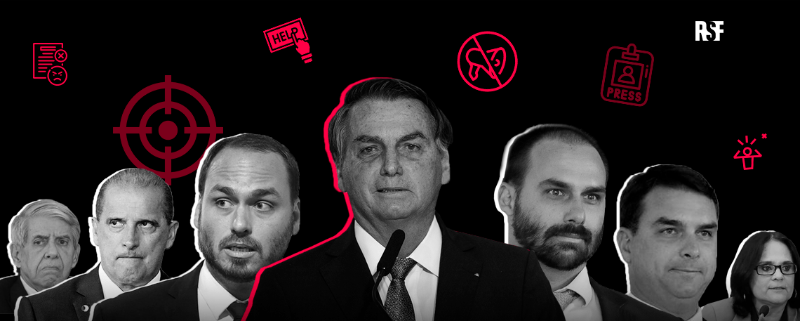 Bolsonaro Periodismo en Brasil: la familia Bolsonaro es un peligro para la prensa