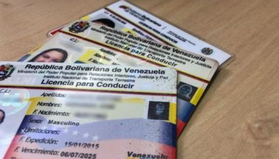 venezuela-carné-conducir Intervenidos en España casi seiscientos permisos de conducir venezolanos falsos