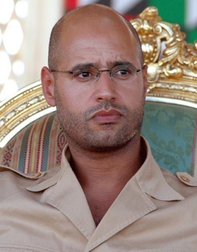 Foto de archivo de Saif al-Islam Gadafi
