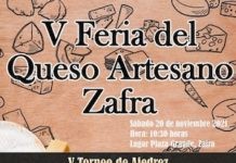Zafra cartel Ajedrez Feria del queso 2021 cartel
