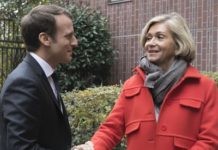 Foto de archivo de Macron y Pecresse