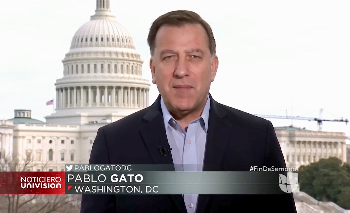 pablo-gato-en-univisión El periodista español Pablo Gato entre guerras, libros y Washington