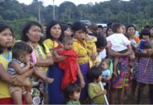 Familias Embera Eyábida en Colombia