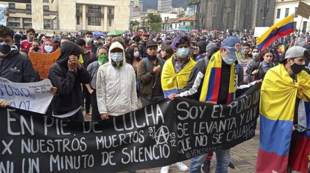 protestas-violencia-en-colombia-©-cceeu Derechos humanos amenazados por el incremento de la violencia en Colombia