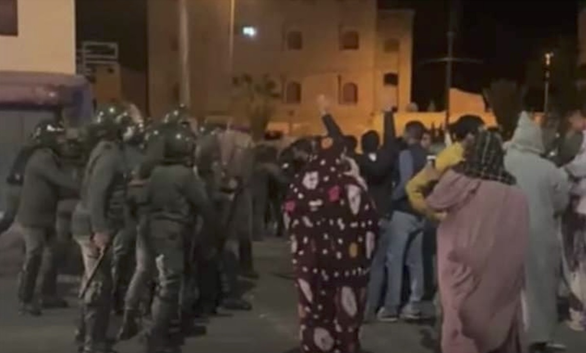 sáhara-protestas-en-las-calles-de-dajla Represión en el Sahara tras la desaparición de un comerciante en Dajla