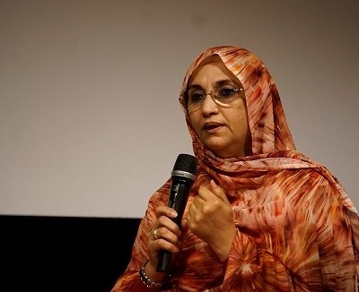 aminetu-haidar-en-un-acto-en-suecia La activista saharaui Aminetu Haidar espiada por Marruecos con el programa israelí Pegasus