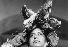 Graciela Iturbide: Nuestra señora de las iguanas, Juchitan, Oaxaca, 1979 copia